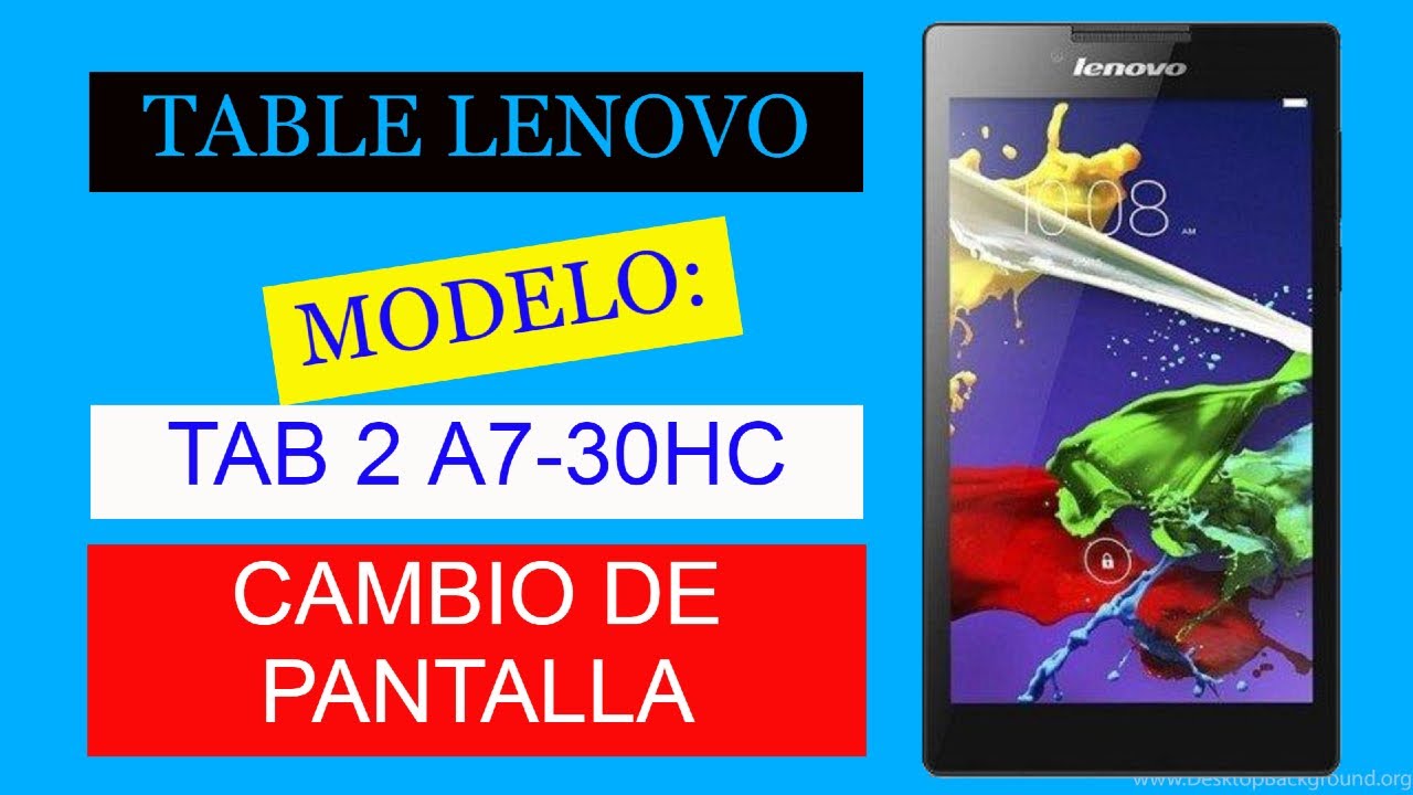 Table Lenovo Tab 2 A7-30Hc - Youtube