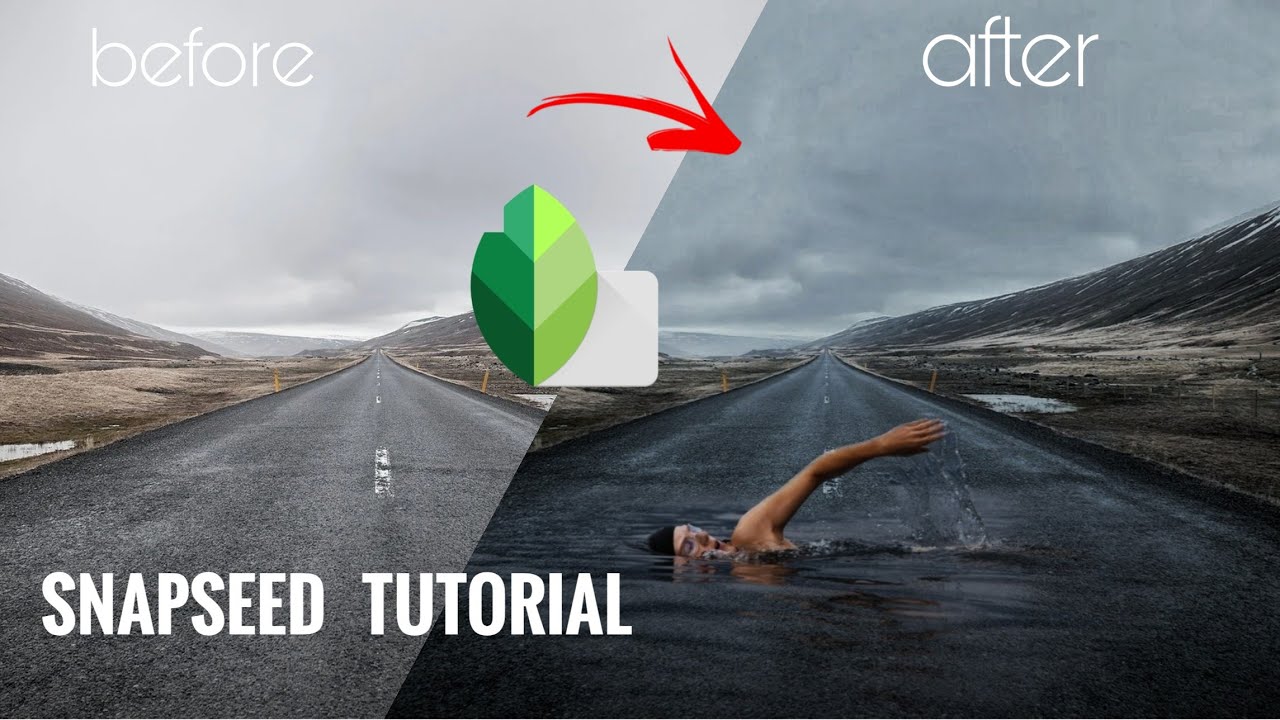 snapseed photo editing 2020 tricks | photo composting and manipulation with double exposure effect