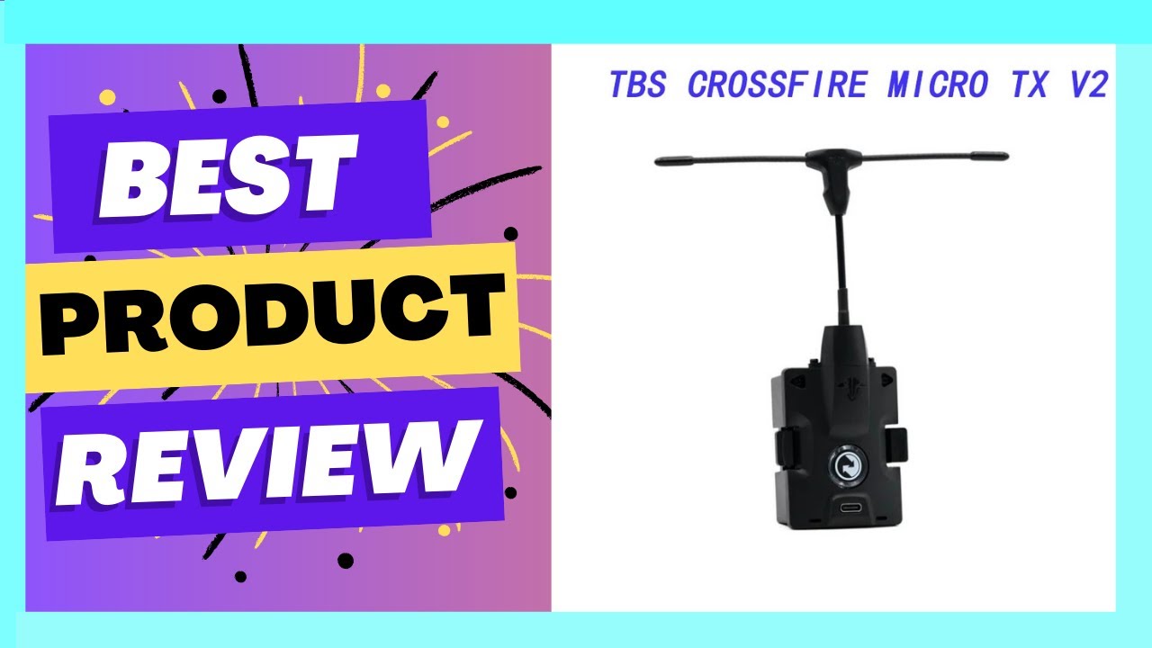 Supporto Antenna Stampato In TPU Per Ricevitore TBS Crossfire V2 - FPV Team BlackSheep