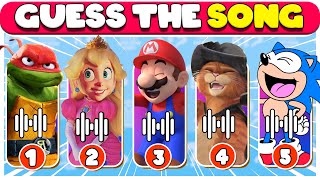 GUESS THE BAND BY THE SONG | Elemental, Super Mario Bros, Sonic, Teenage Mutant Ninja Turtles,