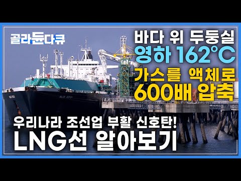 한 척에 2,500억! 비쌀 수 밖에 없는 기술집약 고부가가치 초대형 선박! 우리나라가 전세계 수주 싹쓸이 중!│‘선박의 꽃’ LNG선 어떻게 만들까?│다큐프라임│#골라듄다큐