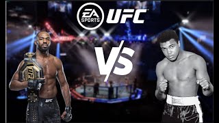 Muhammad Ali destroys Jon Jones with his famous left hook!!!