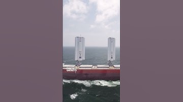 Windvoortstuwingssystemen worden achteraf op vrachtschepen ingebouwd