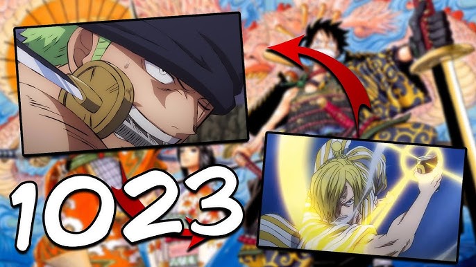 One Piece Manga Chapter 1022: Zoro & Sanji vs King & Queen