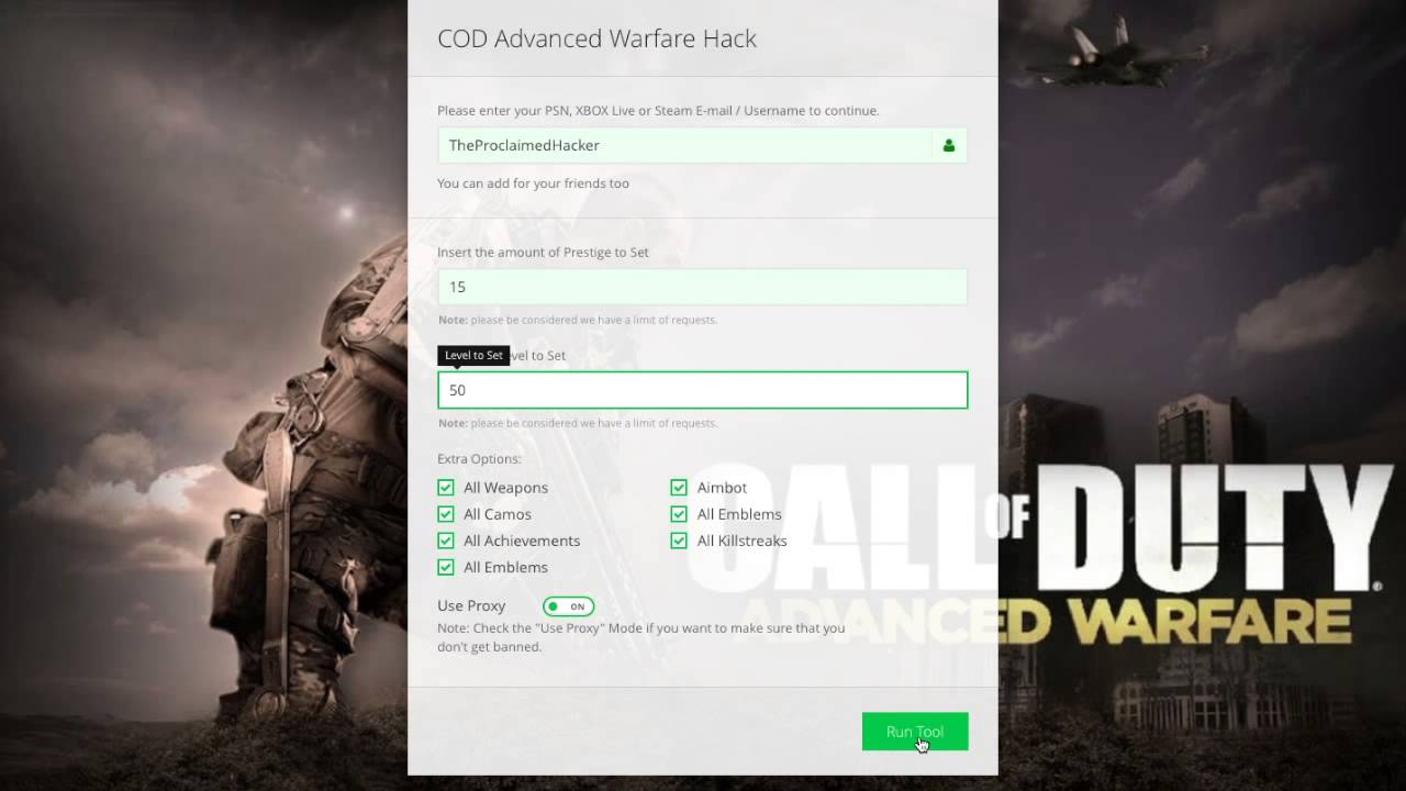Call of Duty: Advanced Warfare HACK! [WORKING 2017] [NEEEW!] - 