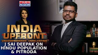 J Sai Deepak Exclusive On Hindu Population, Response to Pitroda
