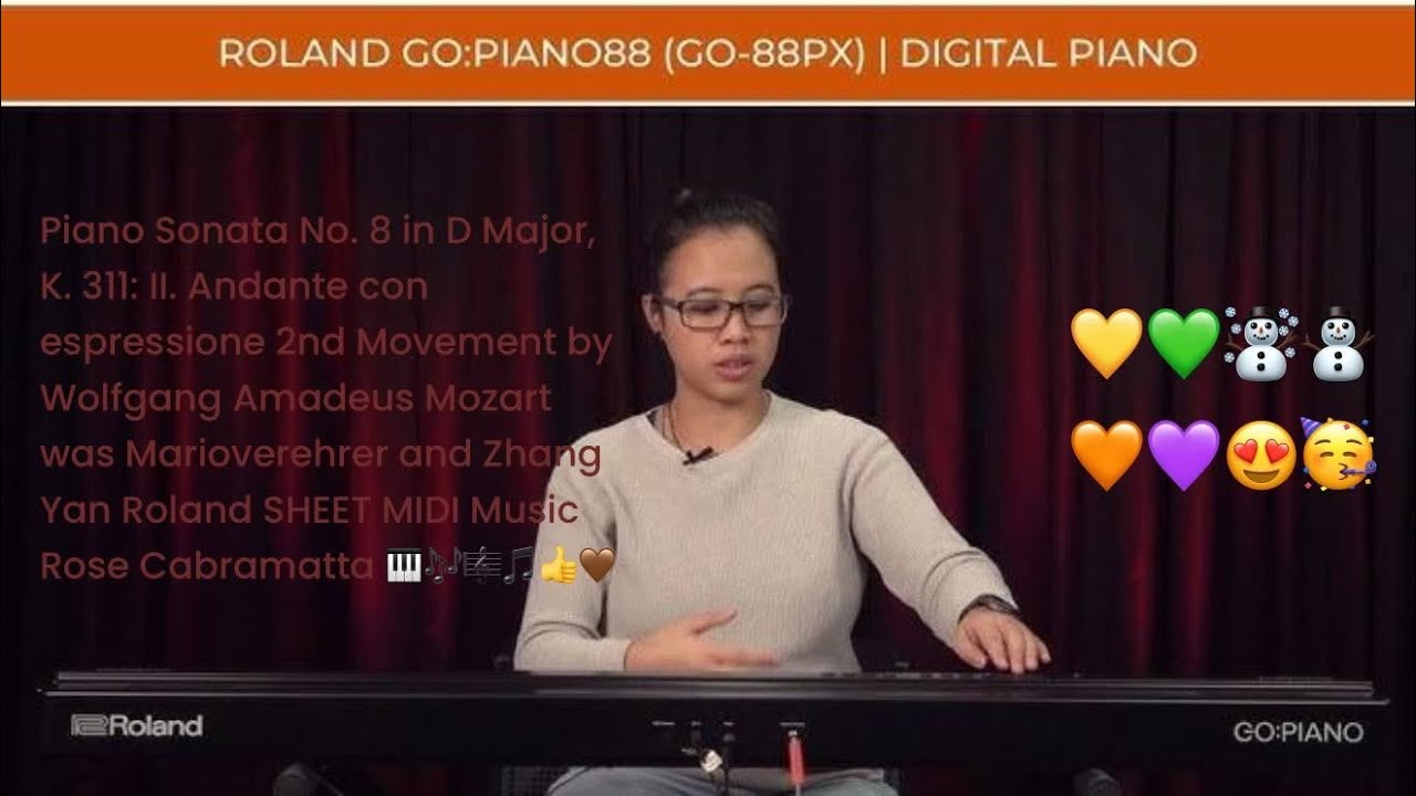 II. Andante con espressione 2nd Movement - Mozart (Piano Academy) | [Marioverehrer]