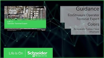 EcoStruxure Operator Terminal Expert - How to work with colors