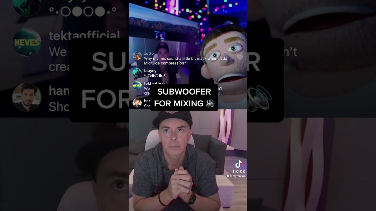 Subwoofer for Mixing and Mastering?