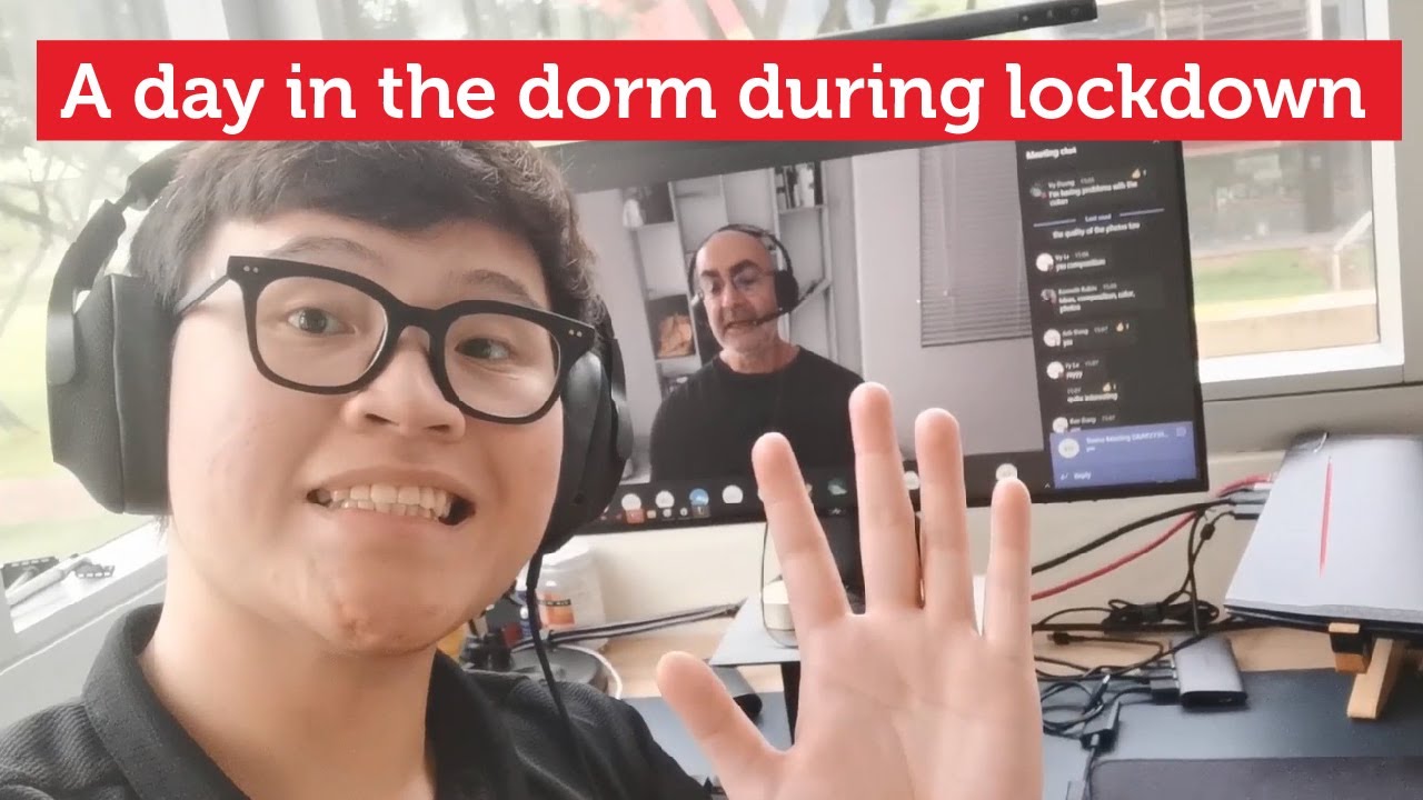 a day living in RMIT Vietnam dorm during lockdown | uni diary vlog