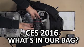 What's in our bag? - CES 2016 What's in our bag? - CES 2016