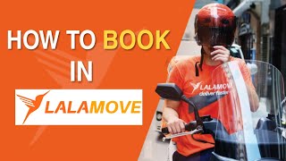 How to BOOK in LALAMOVE Delivery | Updated | Step by Step for Beginners screenshot 3