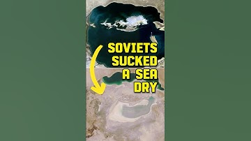 The Sea That Disappeared! What Happened to the Aral Sea?