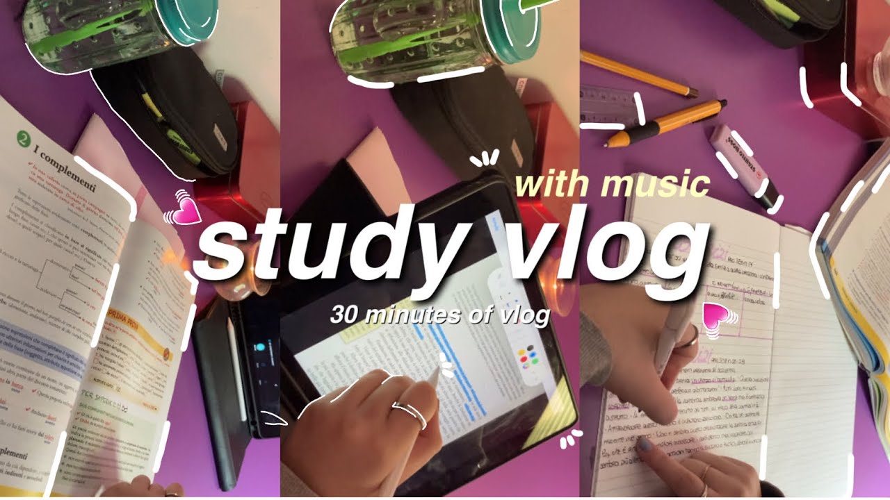 study vlog - 30 minutes - YouTube