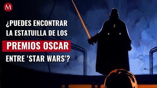 ¿Puedes encontrar la estatuilla de los Premios Oscar entre estos C-3PO de 'Star Wars'?