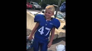 2nd grade Blue Devils scrimmage at LaSalle 2019