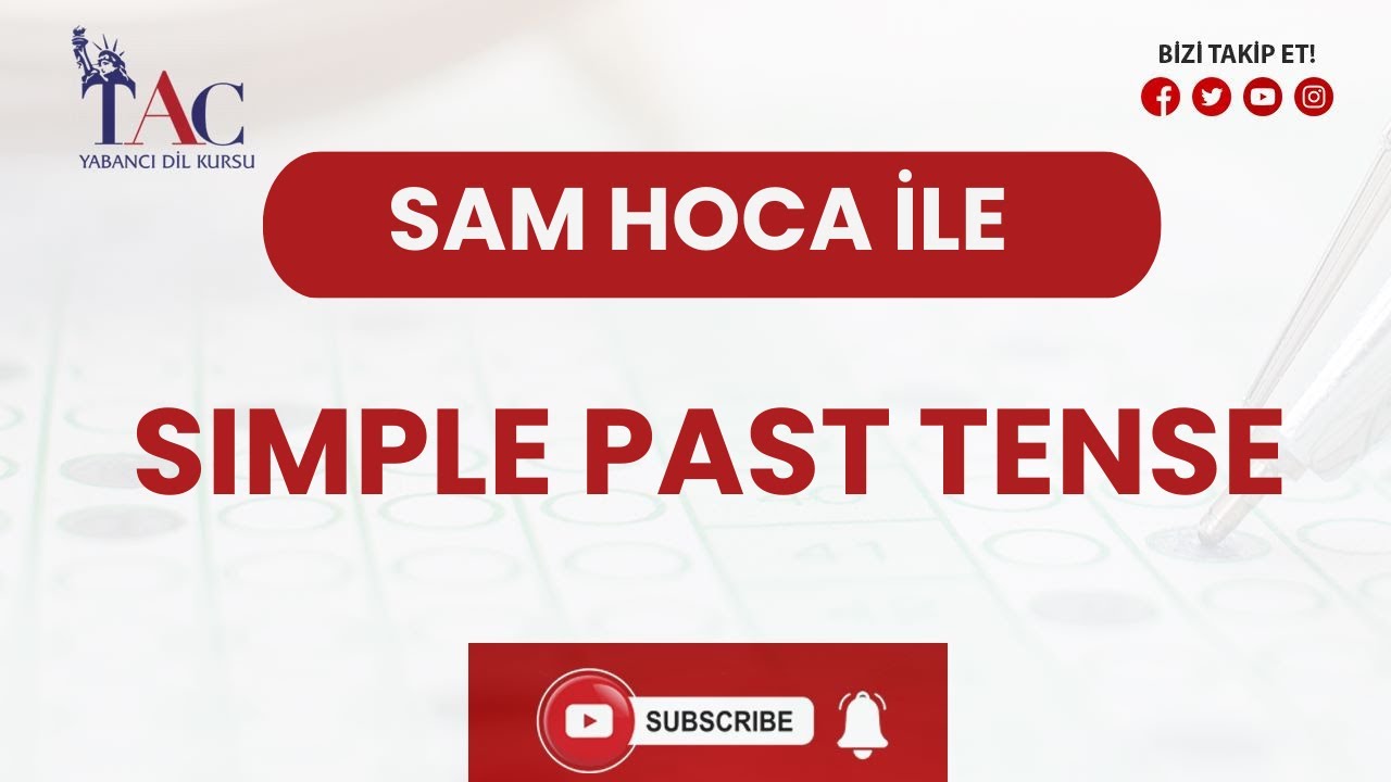 SIMPLE PAST TENSE I SAM HOCA