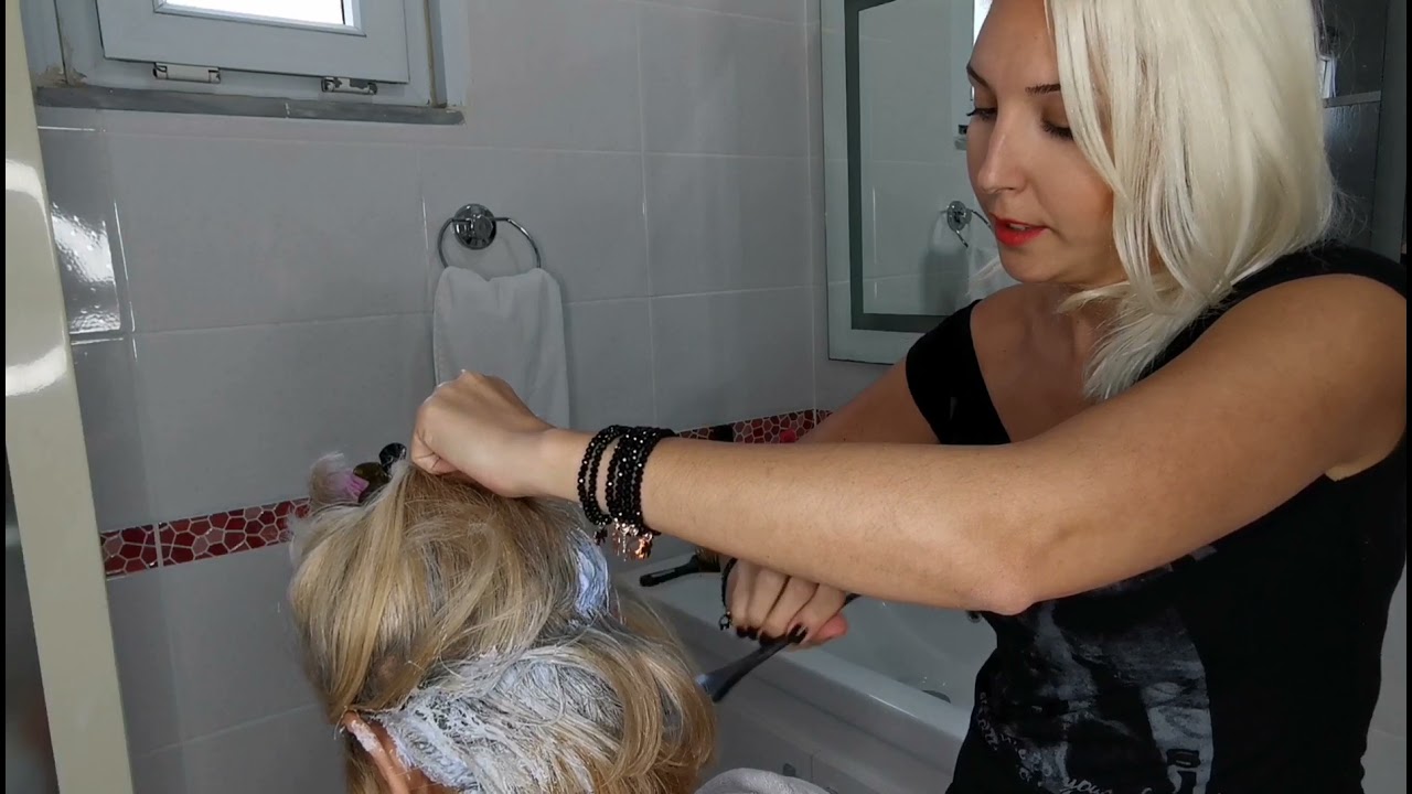 Platin saç evde nasıl yapılır?