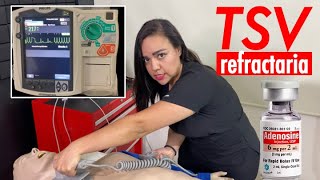 TAQUICARDIA SUPRAVENTRICULAR REFRACTARIA // ESCENARIO DE SIMULACIÓN