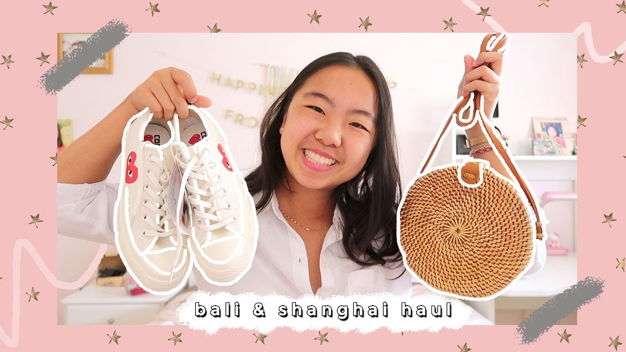 Bali & Shanghai Haul: Souvenirs, Clothing, & Accessories ☆