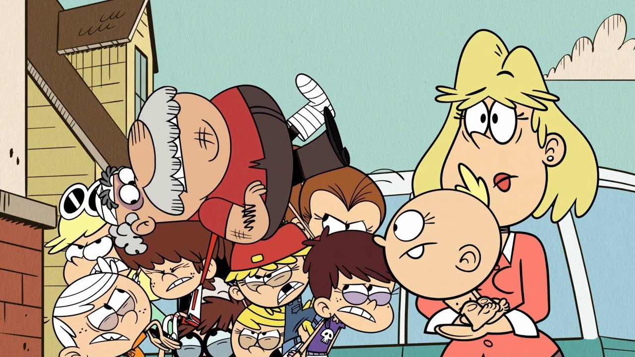 Loud Raspberry Belly L Reviews: The Loud House House Flip - YouTube