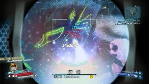 Borderlands TPS - Auralia vs Empyrean Sentinel