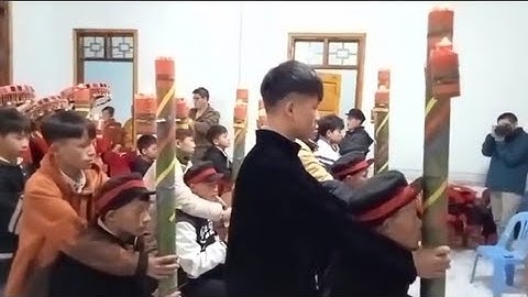 lễ cấp sắc 3 đèn người dao đỏ Phúc Lộc Ba Bể Bắc Kạn