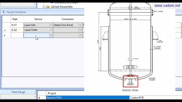 RV-01- Addition of Nozzles - Reaction Vessel Design - Report Generation