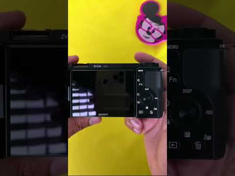📸 4K Video Settings - Sony ZV E10 #shorts