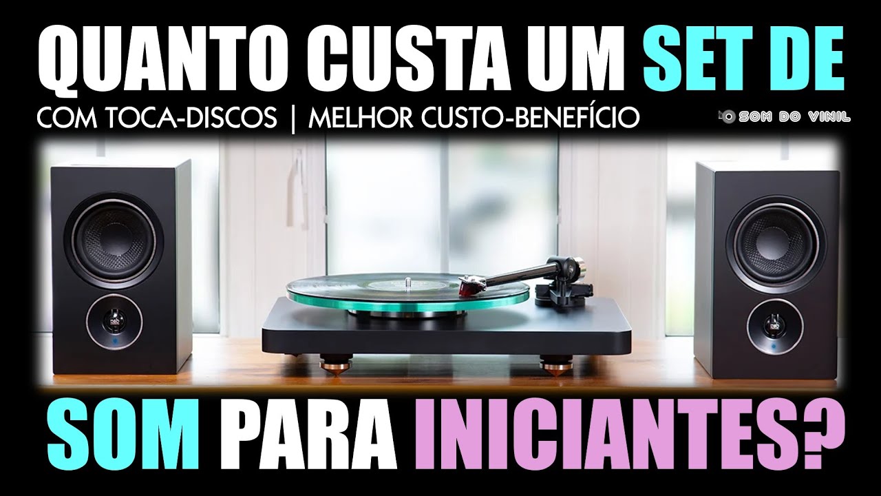 Quanto Custa um Bom Set de Som com Toca-Discos Para Iniciantes? Melhor ...