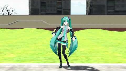 [SFM] Miku Imparts Her Knowledge of the Fortnite Dance Onto the Shattered Masses