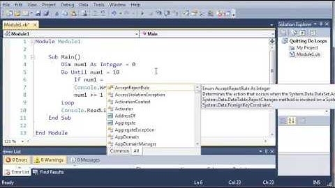 Visual Basic Tutorial   32   Exit Do Loops   YouTube