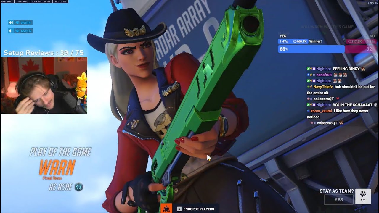 overwatch-2-ashe-god-warn-new-season-placements-nasty-aim-youtube