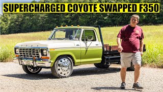 Supercharged Coyote Swapped 1978 F350 Dually! | What The Truck?