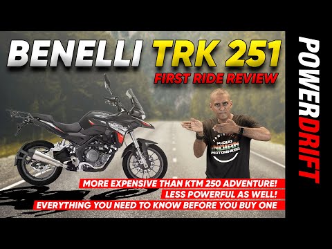 Benelli TRK 251 | First Ride Review | Top 5 Things You Need To Know | PowerDrift