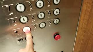 Reupload 2: 1981 Dover Traction South Service Elevator | Red Lion/Holiday Inn/Hilton | Bellevue WA