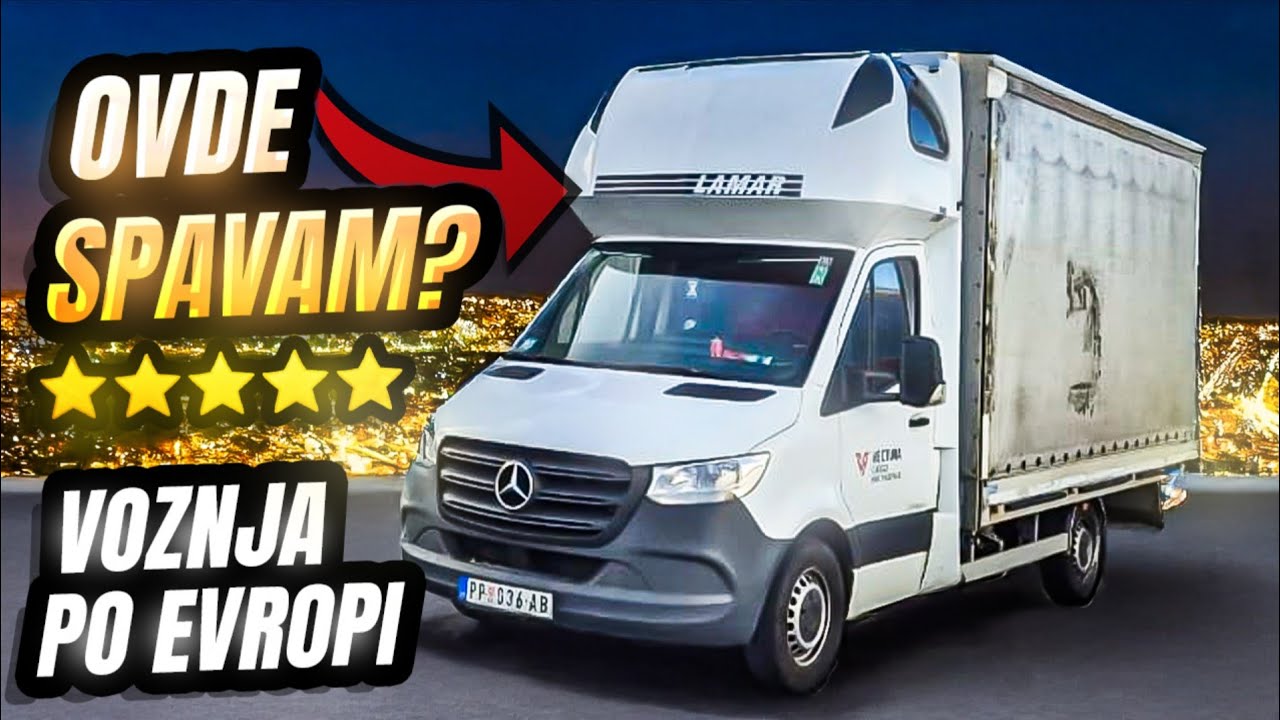 GDJE SPAVAM U KOMBIJU ? Voznja kombi cerade po EU 