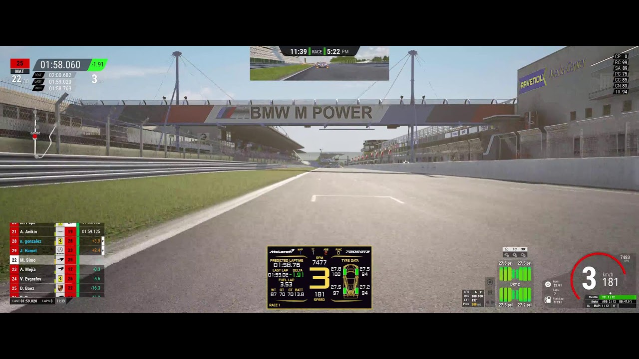 Assetto Corsa Competizione LFM Sprint Series - 20 min at Nurburgring