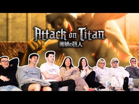 Converting HATERS To Attack on Titan 1x2-3 | Reaction/Review