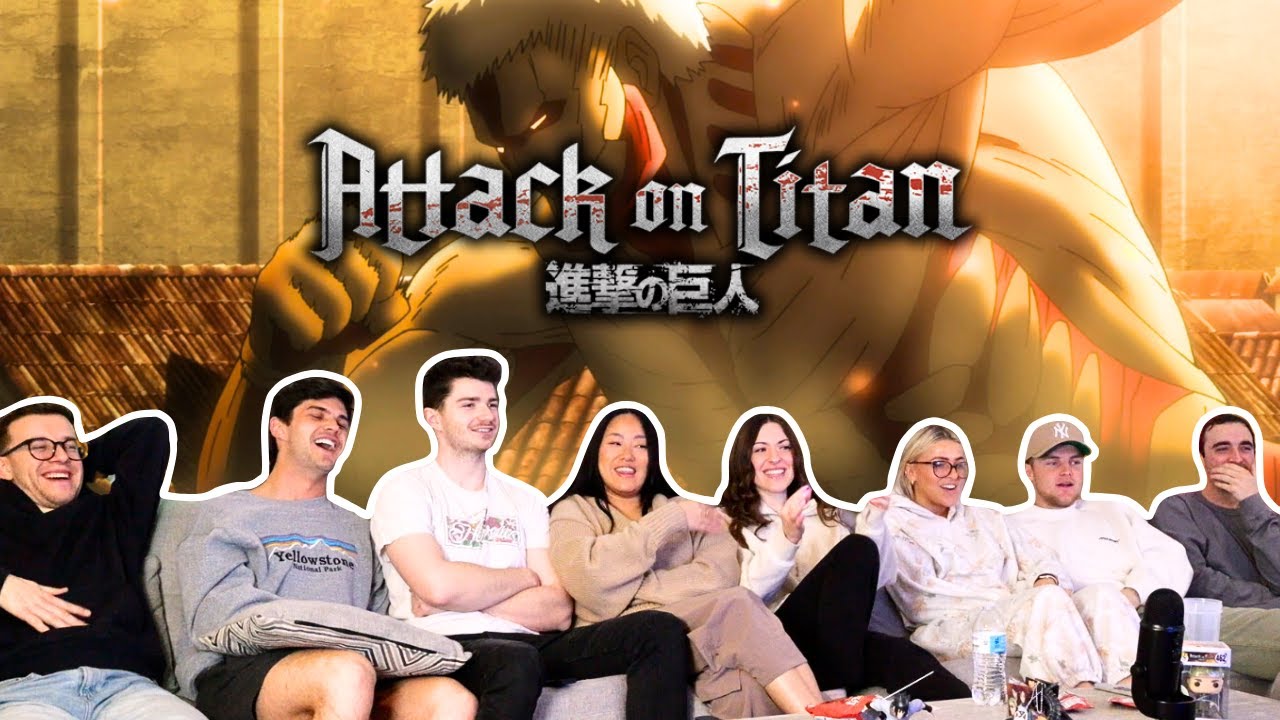 Converting HATERS To Attack on Titan 1x2-3 | Reaction/Review
