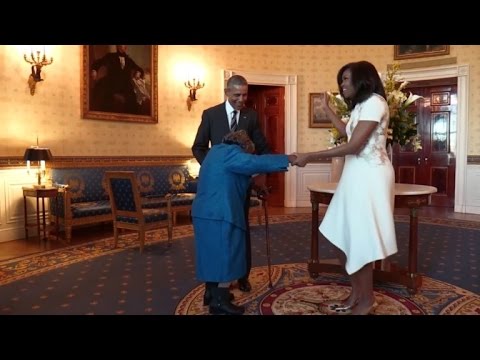 Etats-Unis: à 106 ans, elle danse avec les Obama