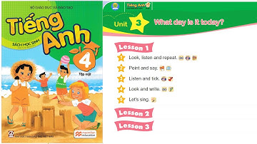 Tiếng Anh Lớp 4 Unit 3 What Day Is It Today