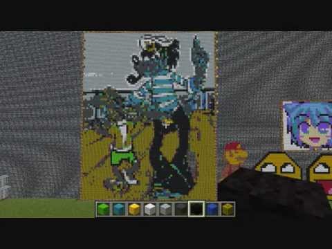 6. Rysunki w minecraft / Drawings in minecraft by 