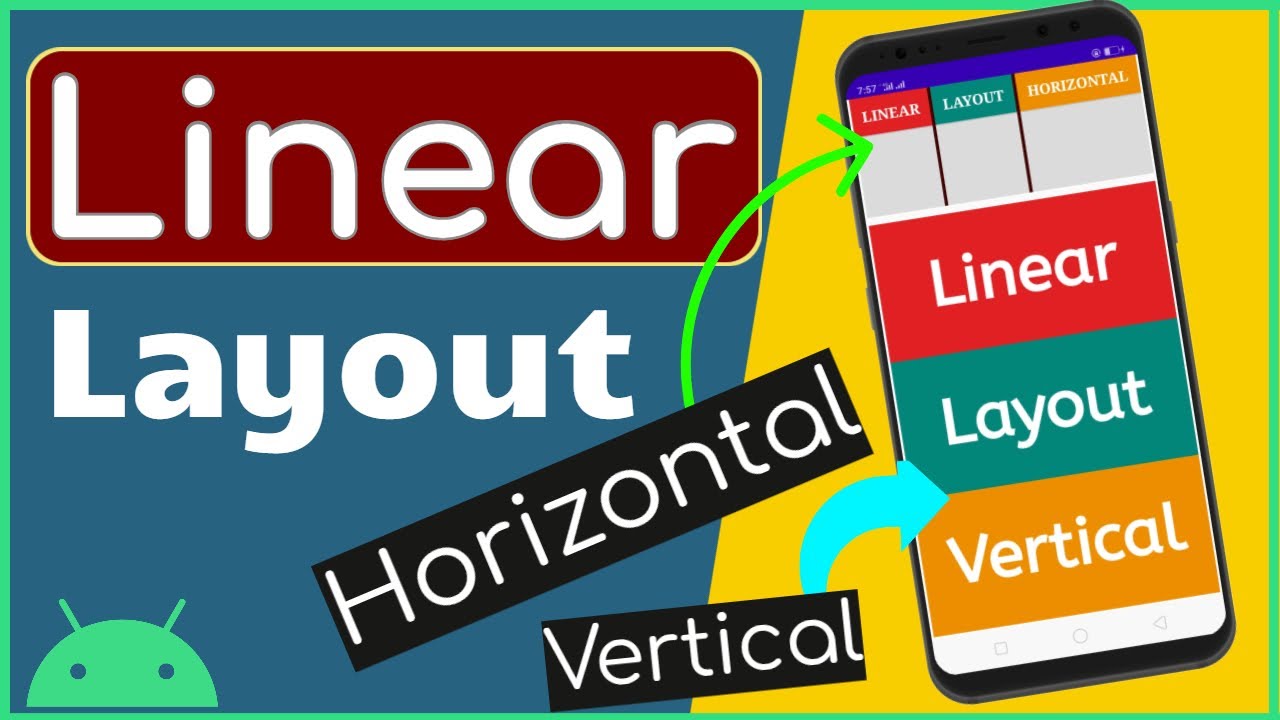 Linear Layout in Android - Android Studio Tutorial - YouTube