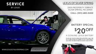 Battery Special | DARCARS Lexus of Silver Spring (:30)