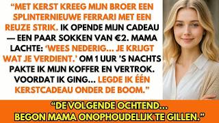 “Met Kerst kreeg mijn broer een Ferrari, ik €2  Om 1 uur ’s nachts verdween ik ”