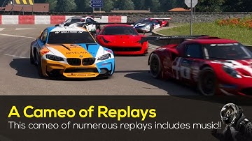 Gran Turismo 7 - A series of replay cameos with music that I