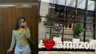 Day in my work life ˗ˏˋ☕︎ 🎧 ⚯ 💻 ˎˊ˗ | Amazon Bangalore office tour