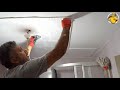 Dekoratif Tavan Kaplama -8dakikada Banyo Tavanı bitti