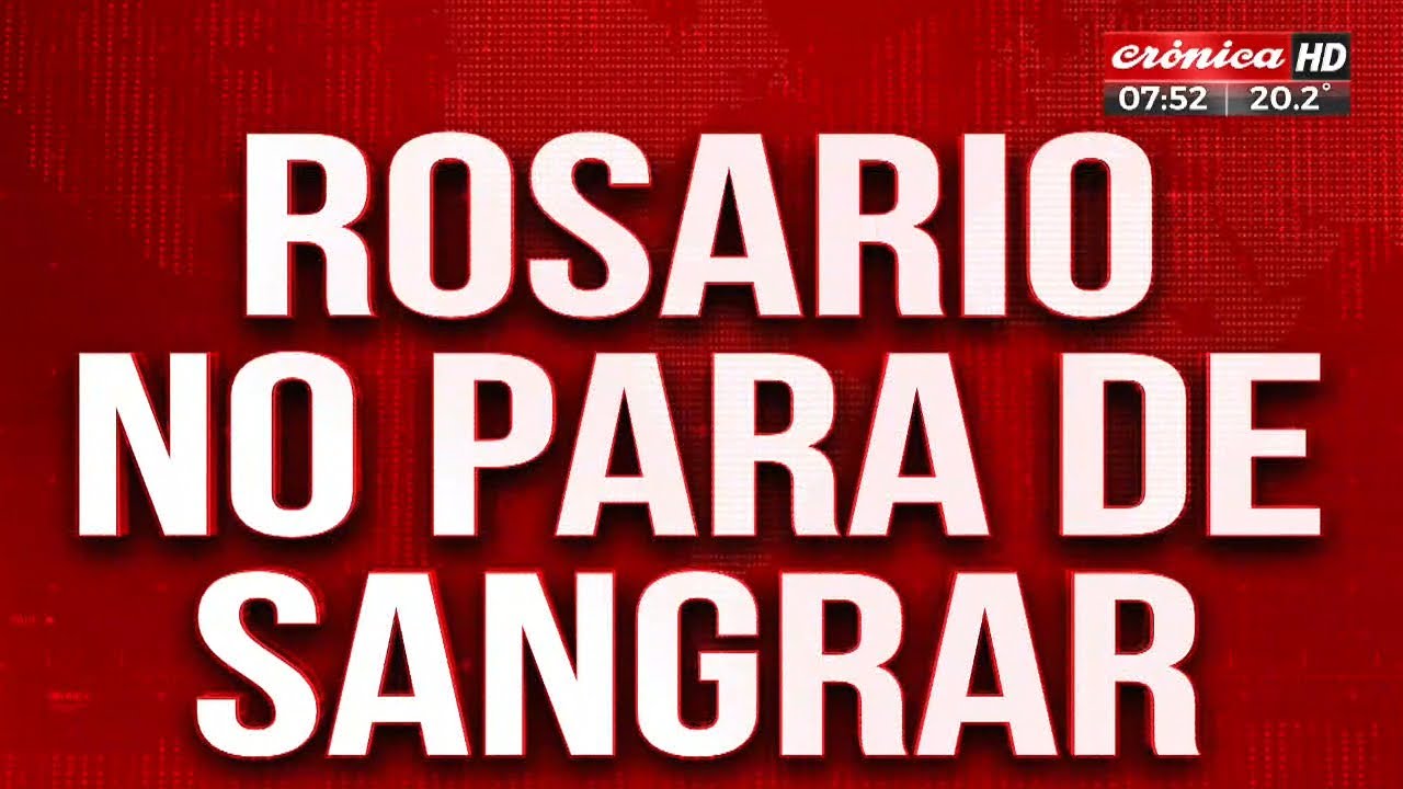Rosario sangrienta: sicarios asesinaron a policía en la puerta de un hospital